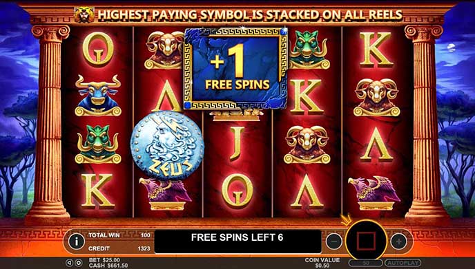 free spins