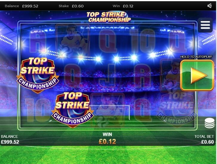 Top Strike Championship - Sample Win
