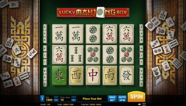 Lucky Mahjong Box Theme