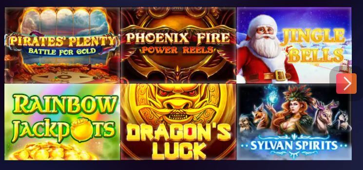 Slot V offers new games