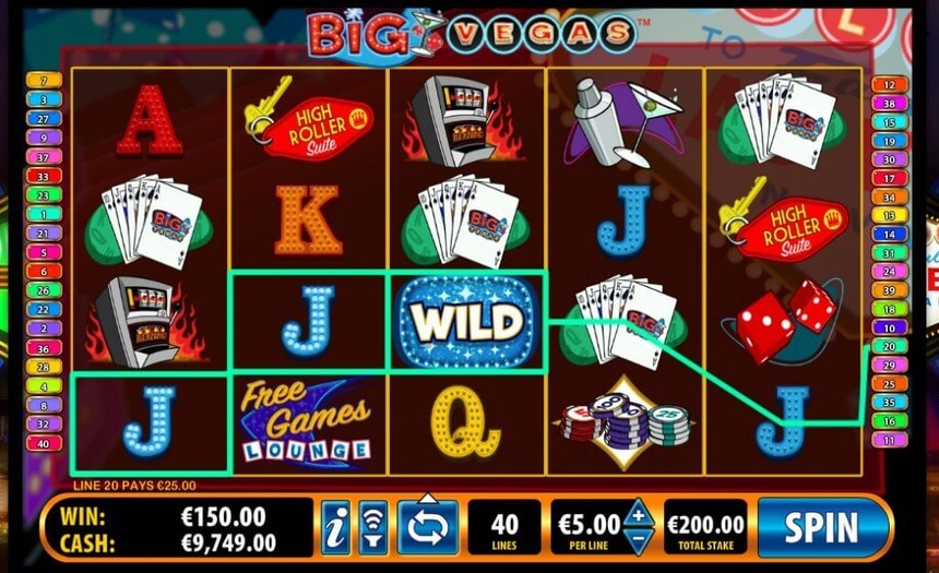 big vegas slot new