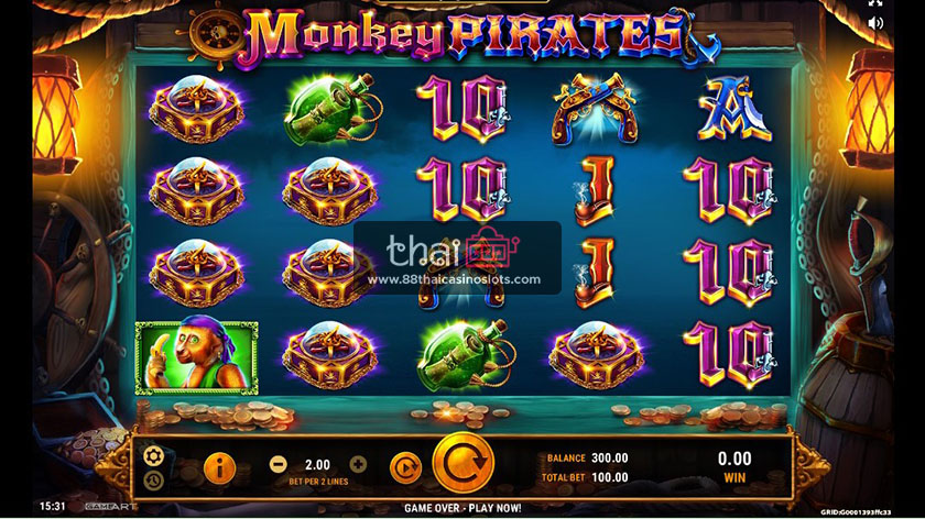 monkey pirates slot